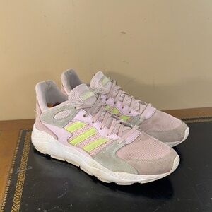Adidas Chaos J Pink Volt EF3656 Gradeschool Girl’s Size 7Y